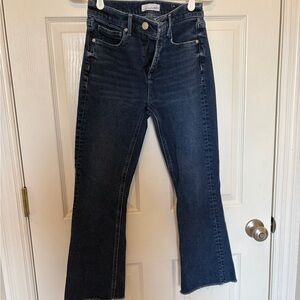LOFT Dark Blue Flare Jeans